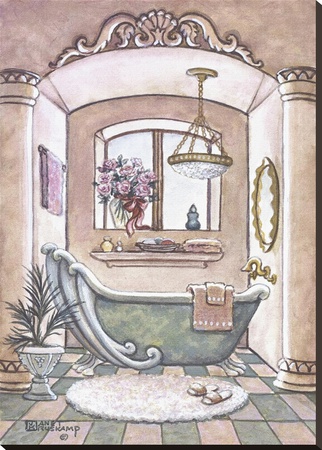 Vintage Bathtub Ll by Janet Kruskamp Pricing Limited Edition Print image