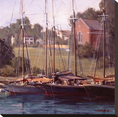 Camden Sailing Ships by John Pototschnik Pricing Limited Edition Print image