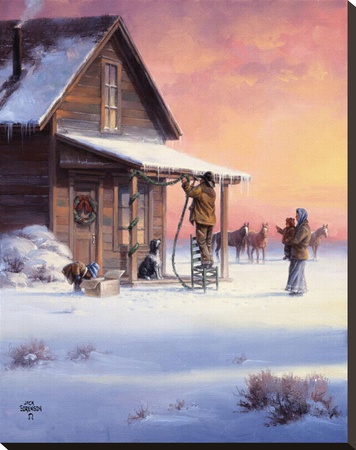 The Decorating Crew by Jack Sorenson Pricing Limited Edition Print image