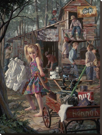 The Clubhouse by Bob Byerley Pricing Limited Edition Print image