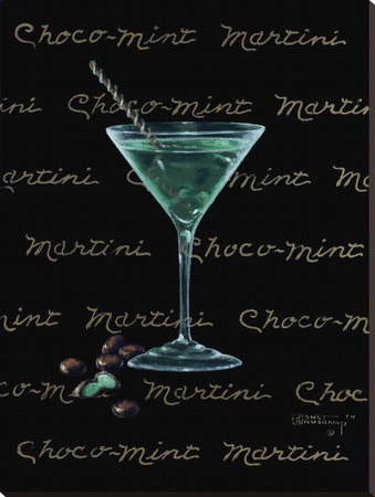 Choco-Mint Martini by Janet Kruskamp Pricing Limited Edition Print image