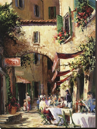 Piazza by Art Fronckowiak Pricing Limited Edition Print image