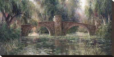 Willow Bridge by Art Fronckowiak Pricing Limited Edition Print image