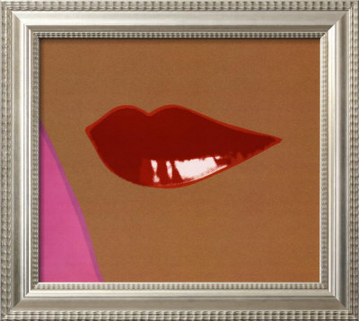 Page From Lips Book, C. 1975 by Andy Warhol Pricing Limited Edition Print image