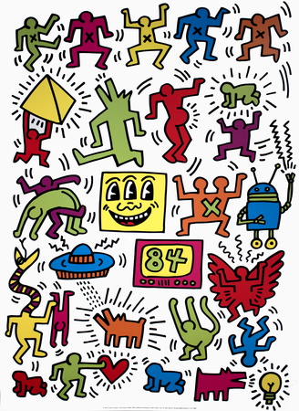 Untitled (1984) by Keith Haring Pricing Limited Edition Print image