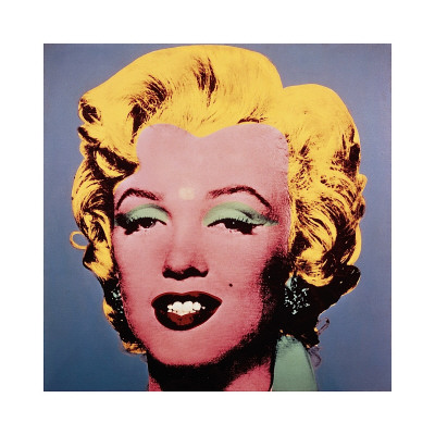 Marilyn, C.1964 (On Dark Gray-Blue) by Andy Warhol Pricing Limited Edition Print image