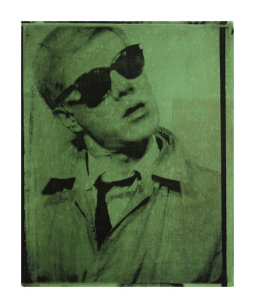 Self-Portrait, C.1964 (Green) by Andy Warhol Pricing Limited Edition Print image