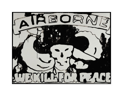 Airborne: We Kill For Peace, C.1985-86 by Andy Warhol Pricing Limited Edition Print image