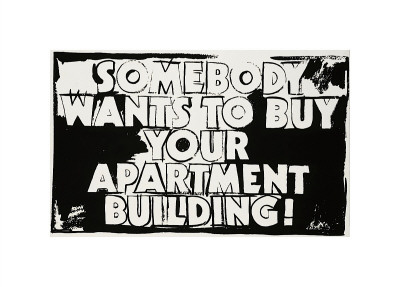 Somebody Wants To Buy Your Apartment Building!, C.1985-86 by Andy Warhol Pricing Limited Edition Print image