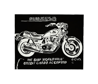 Mineola Motorcycle, C.1985-86 by Andy Warhol Pricing Limited Edition Print image
