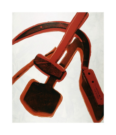 Hammer And Sickle, C.1976 by Andy Warhol Pricing Limited Edition Print image