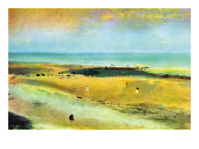 Beach At Low Tide by Edgar Degas Pricing Limited Edition Print image