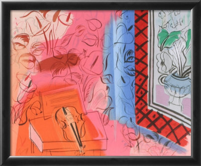 Le Violon, 1987 by Raoul Dufy Pricing Limited Edition Print image