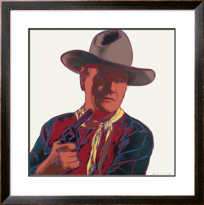 Cowboys And Indians: John Wayne, C.1986 by Andy Warhol Pricing Limited Edition Print image