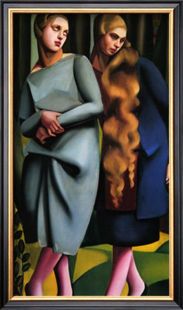 Irene And Her Sister by Tamara De Lempicka Pricing Limited Edition Print image
