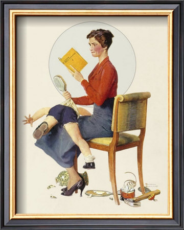 Child Psychology by Norman Rockwell Pricing Limited Edition Print image