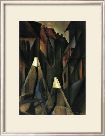 Street At Night by Tamara De Lempicka Pricing Limited Edition Print image