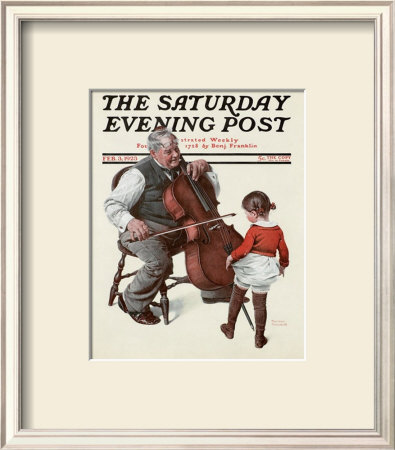 Meeting Of The Minds by Norman Rockwell Pricing Limited Edition Print image