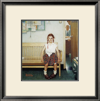 The Shiner by Norman Rockwell Pricing Limited Edition Print image