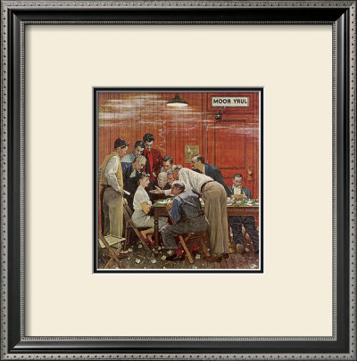 Jury Room by Norman Rockwell Pricing Limited Edition Print image