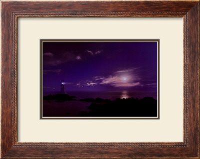 Lighthouse At Night by Steve Bloom Pricing Limited Edition Print image