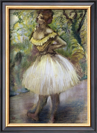 Dancer In Yellow by Edgar Degas Pricing Limited Edition Print image