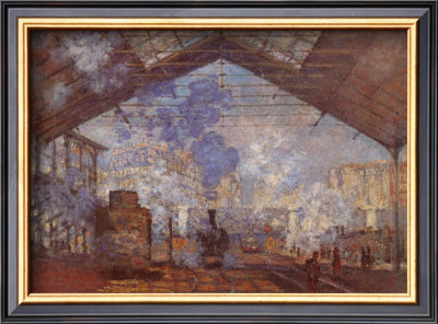 La Gare Saint-Lazare by Claude Monet Pricing Limited Edition Print image