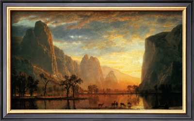 Valley Of The Yosemite by Albert Bierstadt Pricing Limited Edition Print image