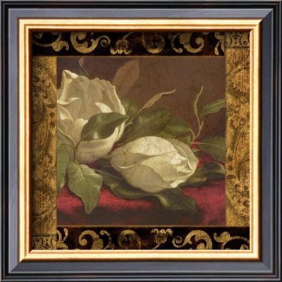 Magnolia With Golden Scroll by Martin Johnson Heade Pricing Limited Edition Print image