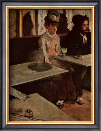 Absinthe by Edgar Degas Pricing Limited Edition Print image