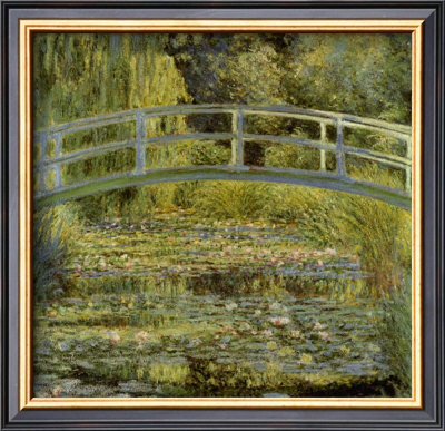 Water Lily Pond And Bridge by Claude Monet Pricing Limited Edition Print image