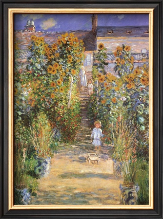 Garden At Vetheuil, C.1881 by Claude Monet Pricing Limited Edition Print image