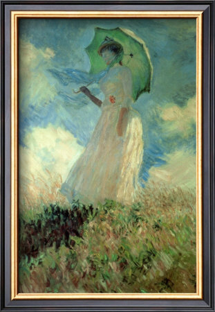 Woman With Parasol by Claude Monet Pricing Limited Edition Print image