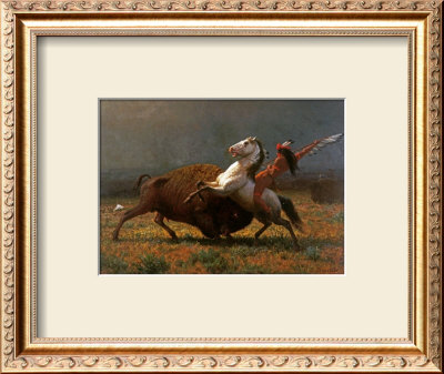 The Last Of The Buffalo by Albert Bierstadt Pricing Limited Edition Print image