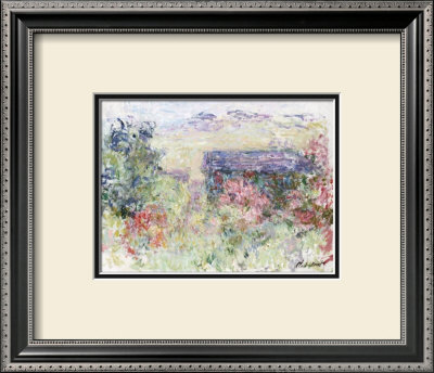 The House Through The Roses by Claude Monet Pricing Limited Edition Print image