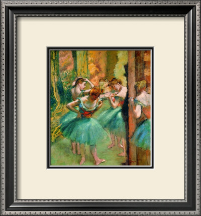 Dancers In Pink And Green by Edgar Degas Pricing Limited Edition Print image
