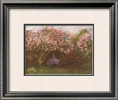 Resting Under The Lilacs by Claude Monet Pricing Limited Edition Print image