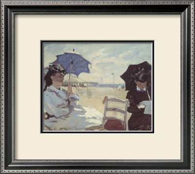 The Beach At Trouville, 1870 by Claude Monet Pricing Limited Edition Print image