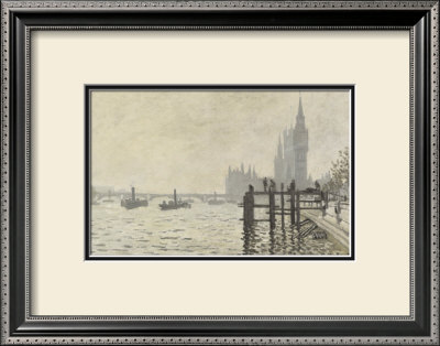 The Thames Below Westminster by Claude Monet Pricing Limited Edition Print image