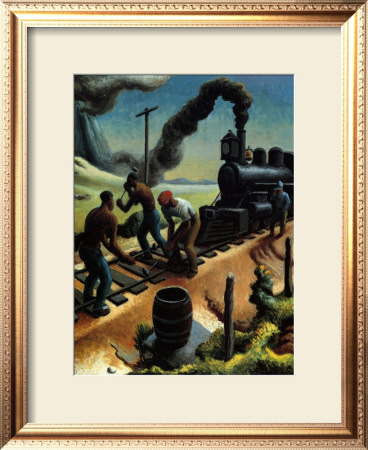 Ten Pound Hammer by Thomas Hart Benton Pricing Limited Edition Print image
