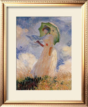 Woman With Umbrella by Claude Monet Pricing Limited Edition Print image