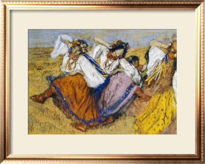 Russian Dancers by Edgar Degas Pricing Limited Edition Print image