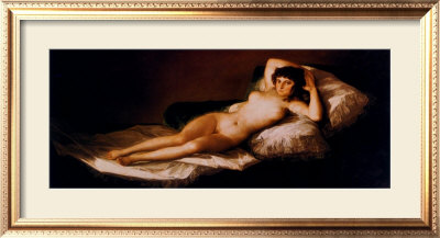 Nude Maja by Francisco De Goya Pricing Limited Edition Print image