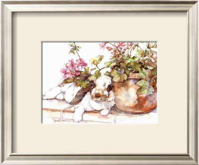 Geraniums Jubilee by Jodi Jensen Pricing Limited Edition Print image