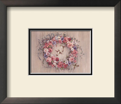 Hummingbird Wreath by Barbara Mock Pricing Limited Edition Print image