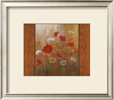 Poppies & Morning Glories Ii by Vivian Flasch Pricing Limited Edition Print image