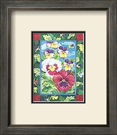 Pansies & Violas by Paul Brent Pricing Limited Edition Print image