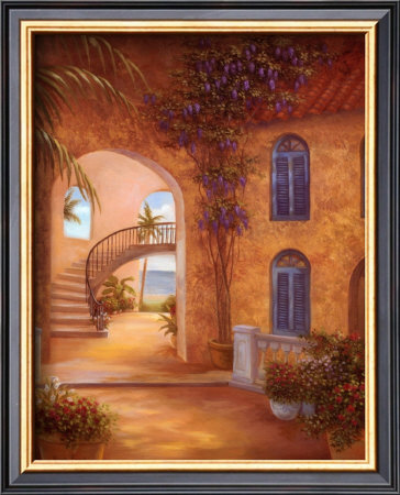 Patio Archway I by Vivian Flasch Pricing Limited Edition Print image