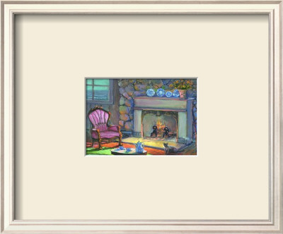 Fireside Tea by Susan Mink Colclough Pricing Limited Edition Print image