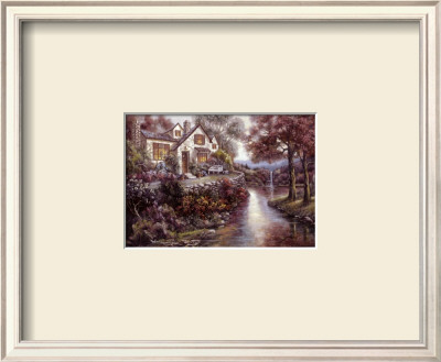 Crystal Streams Bungalow by Carl Valente Pricing Limited Edition Print image